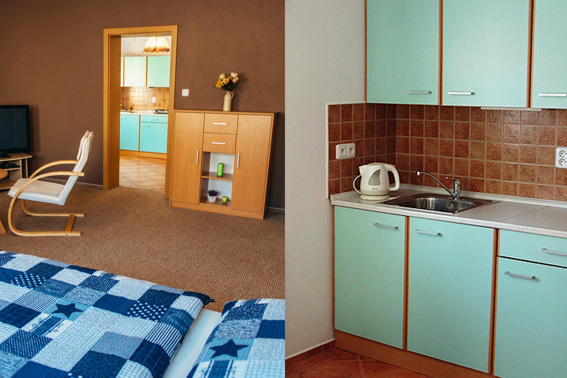 Apartmán B – ubytování Broumovsko